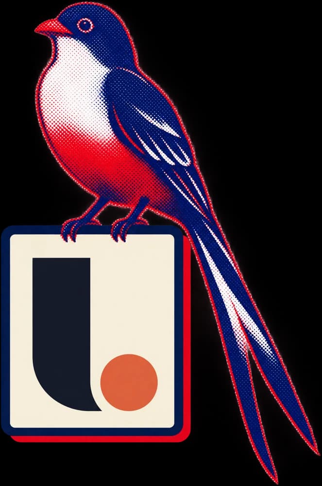 El tocororo posado sobre el letrero con el logo de Legalízanos
